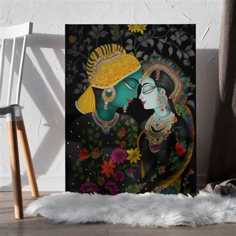 Lord Radha Krishna ji wall Art - Vignette Store