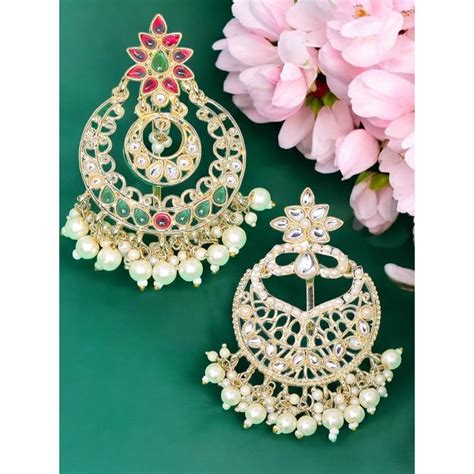 Buy OOMPH Combo of 2 Gold Tone Ethnic Hair Bun Pin - Juda Pin - Jadau ...