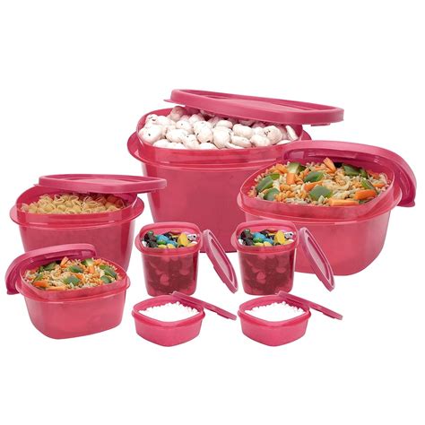 SIMPARTE Snap-Tight Combo Containers for Food, Kitchen, Freezer Storage ...