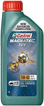 Castrol MAGNATEC STOP-START 5W-30 Full Synthetic Engine Oil for Petrol ...