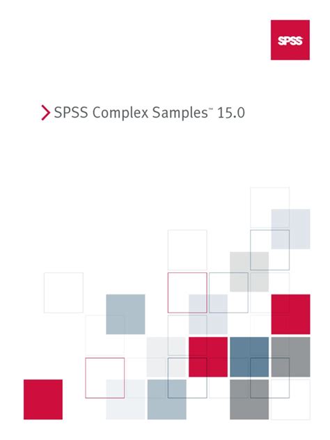 SPSS Complex Samples 的图像结果
