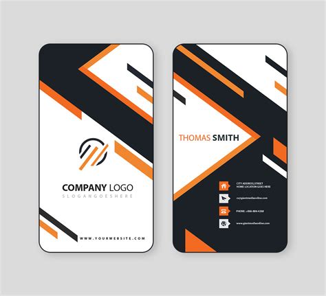 Solution for business related Rounded Corners Business Cards - Vertical ...