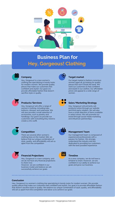 Fashion Designer Business Plan Template 的图像结果