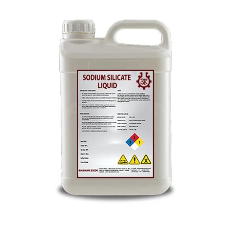 Sodium Silicate Liquid (4 KG) - Versatile Solution for Industrial & DIY ...