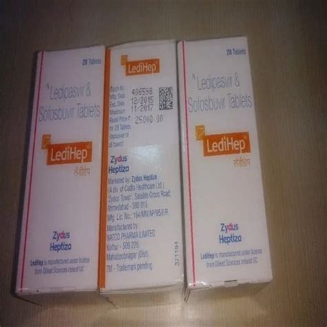 Hepatitis Medication - Ledifos 90mg 400 Mg Tablet Trader - Retailer ...