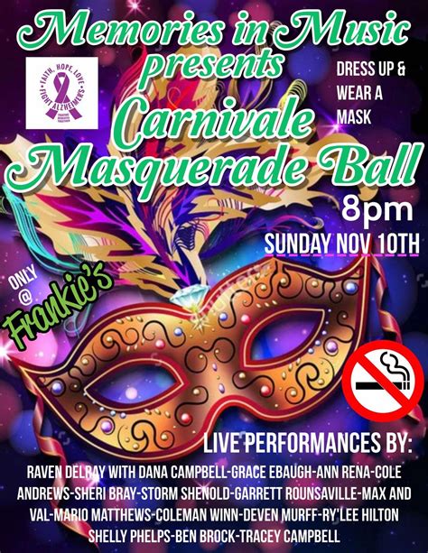 Carnivale Masquerade Ball! ?, 3200 N. May Avenue, Oklahoma City, OK ...