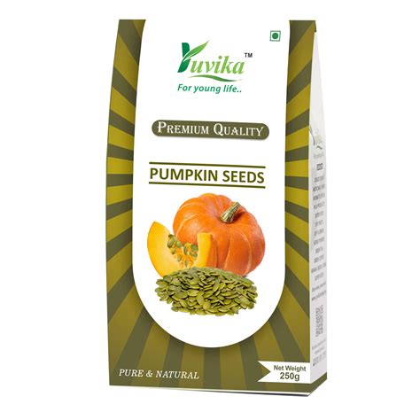 Pumpkin Seeds - Magaz Sitaphal (250g) - Yuvika Herbs Ayurveda