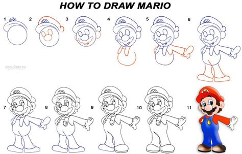Drawing Tutorial Mario Characters 的图像结果