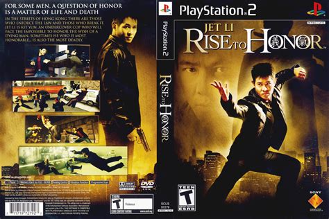 Jet Li - Rise to Honor PSX cover