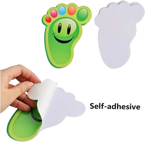 SZTLKHH 30 Pairs Kids Footprint Stickers for Classroom India | Ubuy