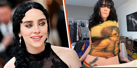 Billie Eilish Shows off Slim Body, Glimpse of Her Hip Tattoo & Navel ...