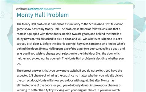 Image result for Monty Hall Problem Explained PDF