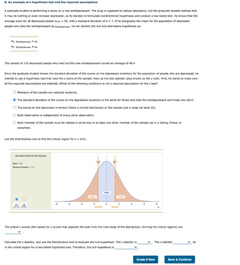 Image result for Hypothesis Test Example