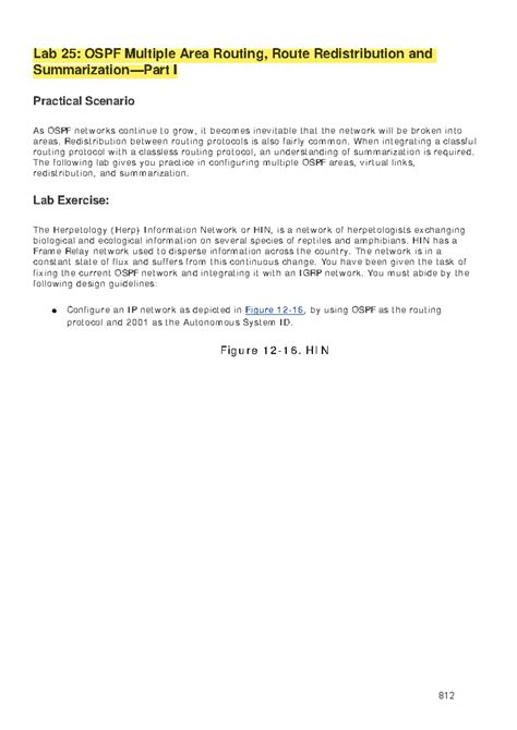 Chapter 12 Link-State Protocols Open Shortest Path First Part 5 - Lab ...