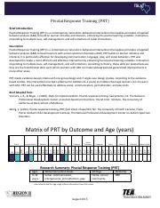 Pivotal Response Training Example 的图像结果