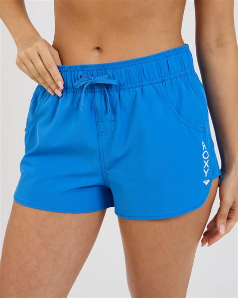 Shop Roxy Wave 2" Board Shorts In Nebulas Blue - Fast Shipping & Easy ...