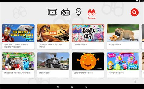 YouTube Kids - An App Created for Kids to Explore Content Background Aesthetic