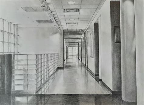 Image result for How to Draw Using One Point Perspective