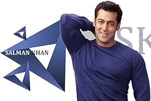 wallpics® Salman Khan Waterproof Vinyl Sticker Poster | (12 inc X 18 ...