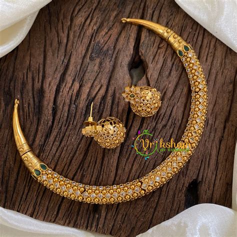 Premium Hasli Statement Short Neckpiece-G022 – vrikshamindia