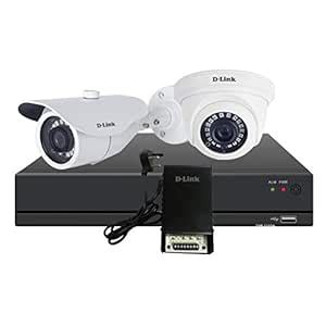 Buy D-Link HD CCTV Kit with 1MP Dome Camera, 1MP Bullet Camera, 4CH DVR ...