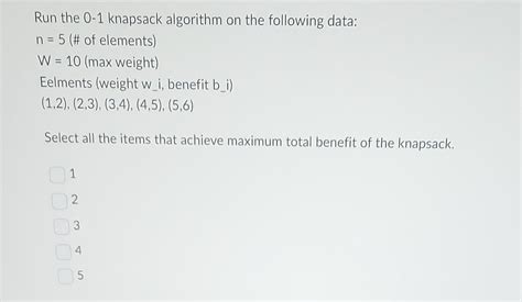 Image result for Knapsack Algorithm
