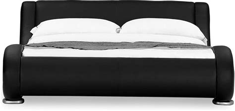 Modern White Leather King Size Platform Bed - Zuri India | Ubuy