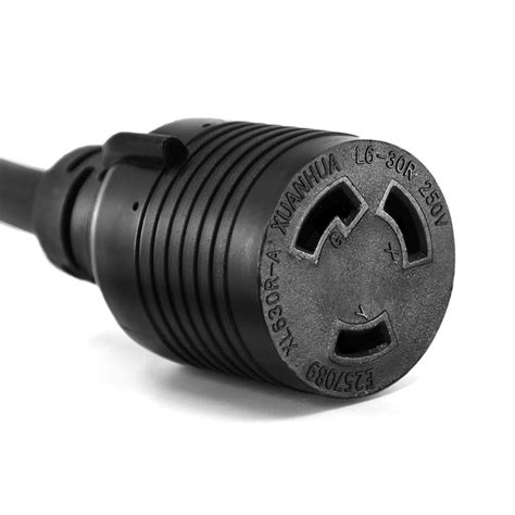 HITBOX Adapter Cord 1.5-Feet 14 AWG Power Extension Cord L6-30R Cable ...