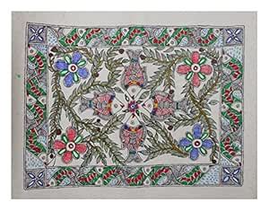 Nutan Mithila Art and Crafts Fish Rass Painting (Paper, 56 cm x 0.1 cm ...