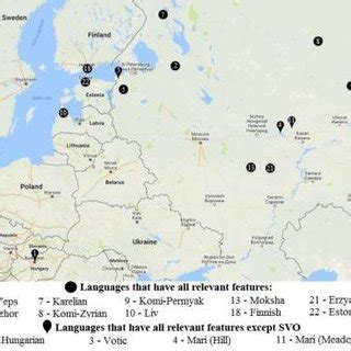 Uralic Language Evolution Map 的图像结果