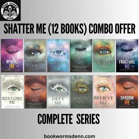 SHATTER ME COMPLETE (12) BOOKS SERIES – Bookwormsdenn