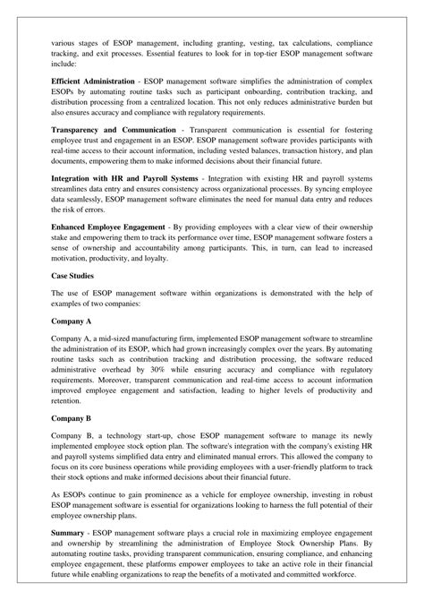 Image result for ESOP Program