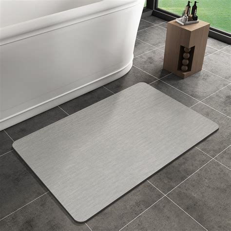 Amazon.com: Bosap,Bath Mat,Ultra Thin Bath Rugs,Rubber Bath Mats for ...