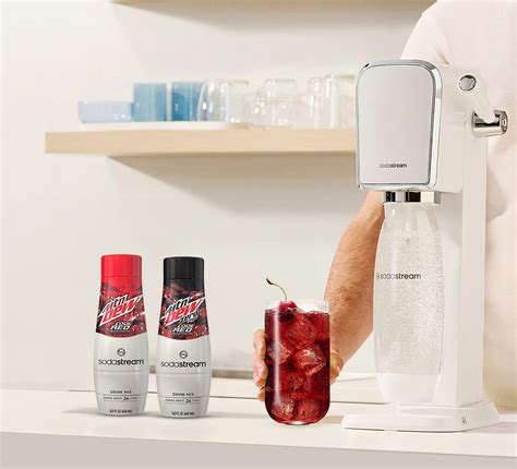 Sodastream Mountain Dew Code Red Zero Syrup Drink Mix – SodaStream