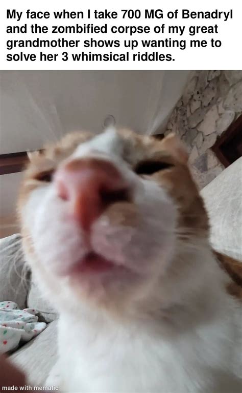 Benadryl meme