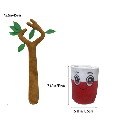 Lankybox Plush Sticky n' Canny Plush Toys, Cute Anime Lanky Plushies ...