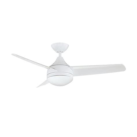 Kendal Lighting Moderno 42-in White Indoor Ceiling Fan with Light and ...
