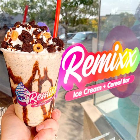 Remixx Ice Cream and Cereal Bar, Now Open on Clifton, Combines Two Great Comforts in One ...