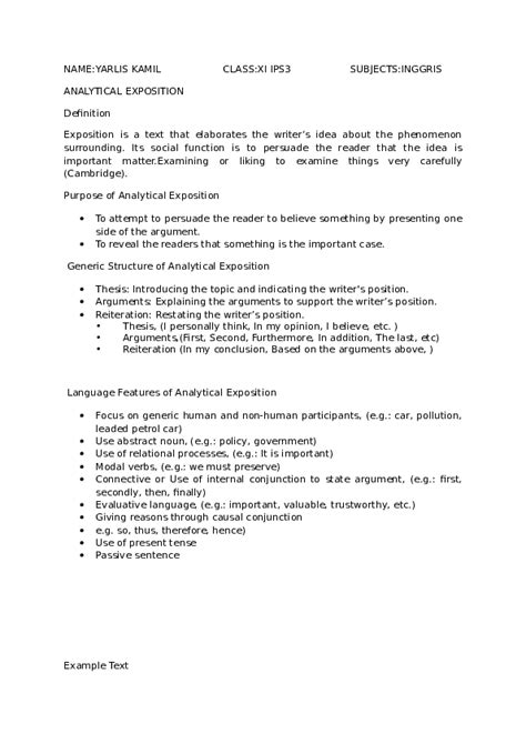 Exposition Text Structure 的图像结果