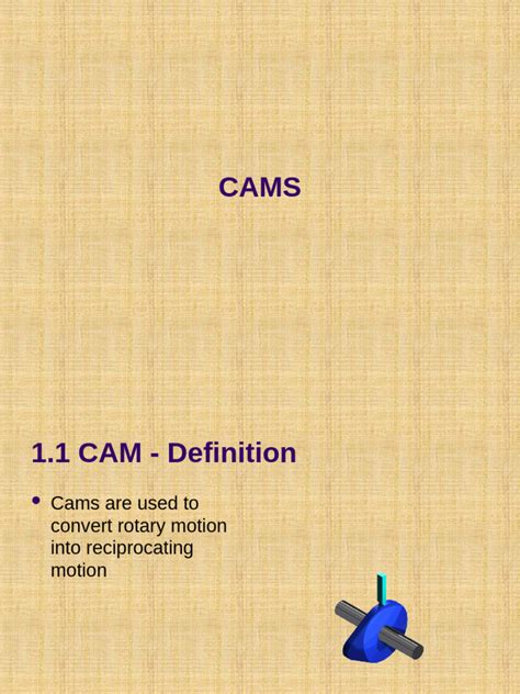 Image result for Example for Creating Cams