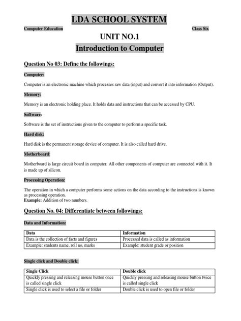 Image result for Install Computer Software Notes Level 6