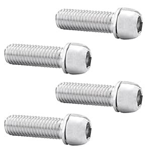 Buy MILAAN 4Pcs Bicycle Stem Screws Water Bottle Cage Bolts Socket ...