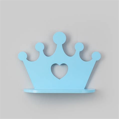 Crown Wall Shelf | Kids Room Decor – Fab Feltro