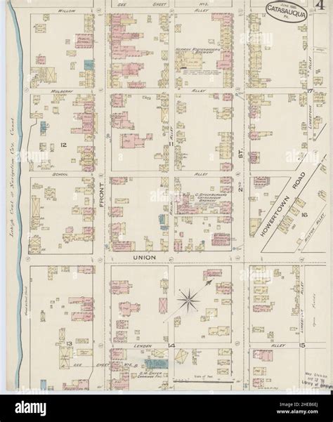 Sanborn Fire Insurance Map from Catasauqua, Lehigh County, Pennsylvania ...