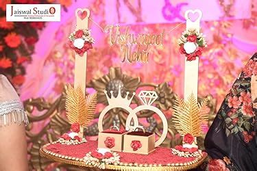 Buy GRABCHOICE Personalized Engagement Ring Platter With Name | With ...