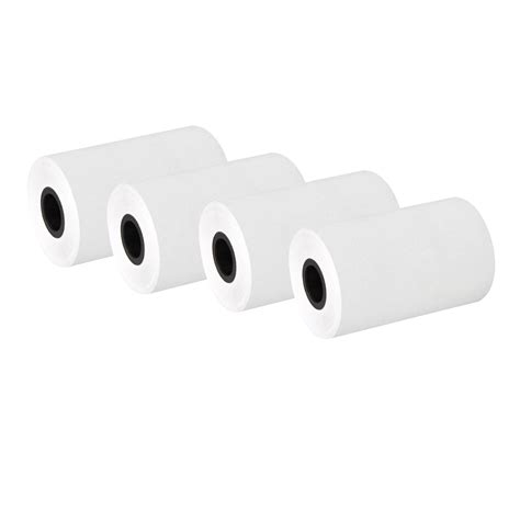 4 rollos de papel térmico para recibos 57x40 mm / 2.24x1.57in Rollo de ...