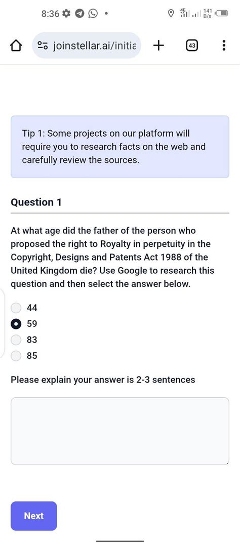 At what age did the father of the person who proposed the right to ...