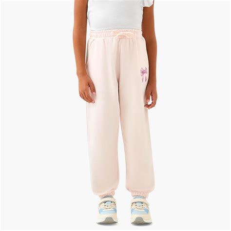 Buy Juniors Bow Print Joggers with Drawstring Closure from Juniors at ...