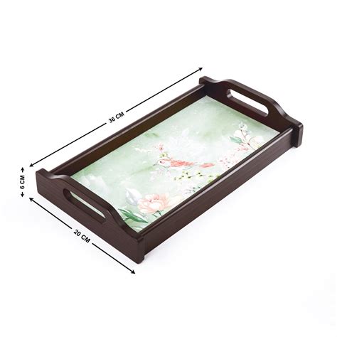 Buy Moksha Attica Wooden Serving Tray - 36x20cm from Home Centre at ...
