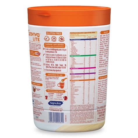 Groviva Lite Vanilla Flavour Powder 400 gm Price, Uses, Side Effects ...